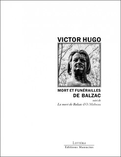 Front cover_Mort et funérailles de Balzac ; La mort de Balzac