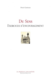 Front cover_Du sens