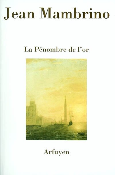 Front cover_La pénombre de l'or