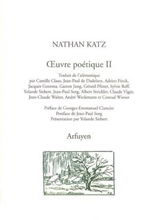 Couverture_Oeuvre poétique, Vol. 2. Oh, écoute, dans les jardins, cet appel