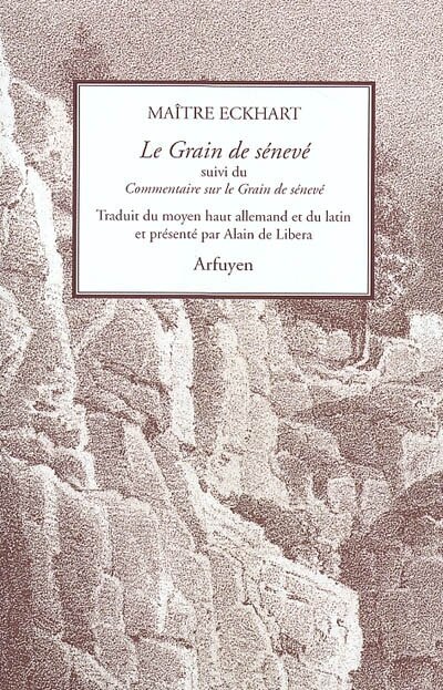 Front cover_Le grain de sénevé ; Commentaire sur Le grain de senevé