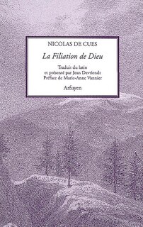 Couverture_La filiation de Dieu