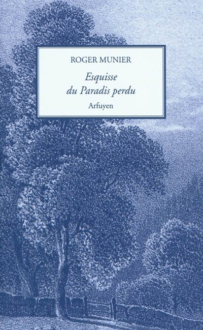 Front cover_Esquisse du paradis perdu