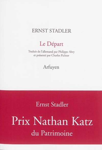 Couverture_Le départ