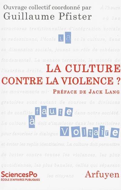 Couverture_La culture contre la violence ?
