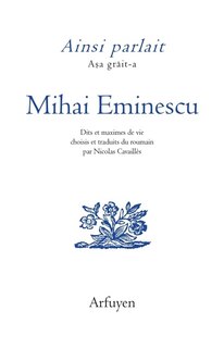 Front cover_Ainsi parlait Mihai Eminescu