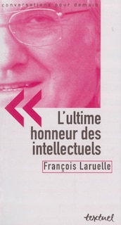 Front cover_L' ultime honneur des intellectuels