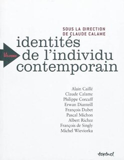 Front cover_Identités plurielles de l'individu contemporain