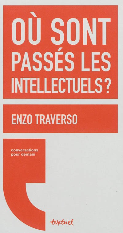 Front cover_Où sont passés les intellectuels ?
