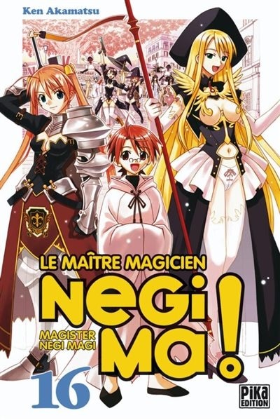 Front cover_Negima 16