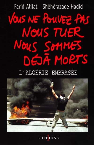 Couverture_Vous ne pouvez pas nous tuer, nous sommes déjà morts