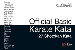 Front cover_Official basic karate kata