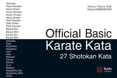 Front cover_Official basic karate kata