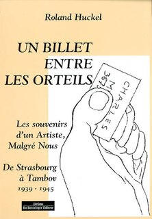 Front cover_Un billet entre les orteils