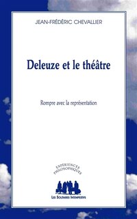 Front cover_Deleuze et le théâtre