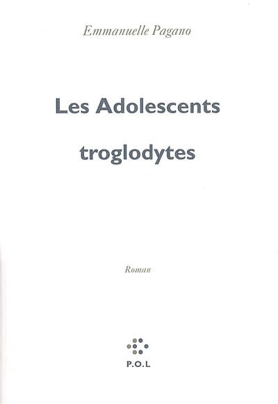 Front cover_Les adolescents troglodytes