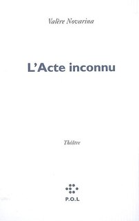 Front cover_L' acte inconnu