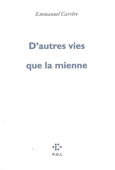 Couverture_D'autres vies que la mienne