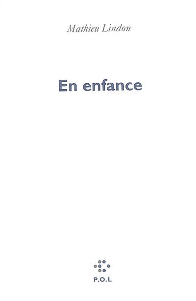 Couverture_En enfance