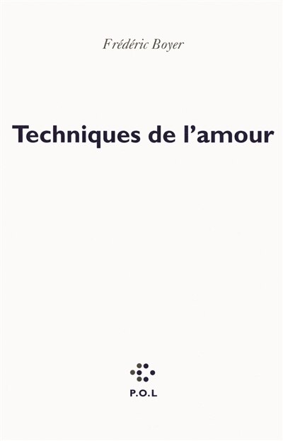 Front cover_Techniques de l'amour