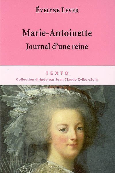 Couverture_Marie-Antoinette, journal d'une reine