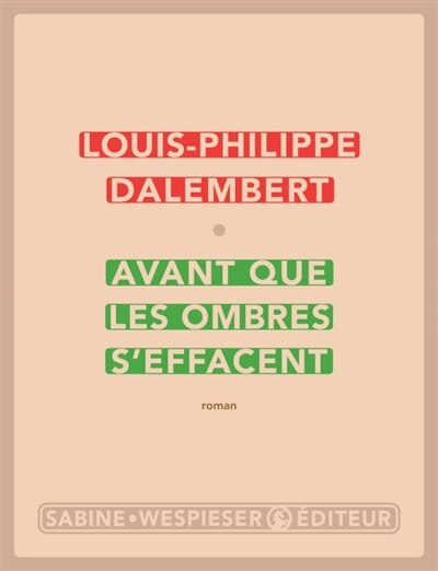 Front cover_Avant que les ombres s'effacent