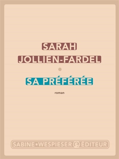 Front cover_Sa préférée
