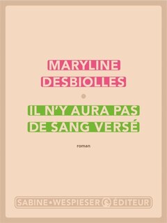 Couverture_Il n'y aura pas de sang versé