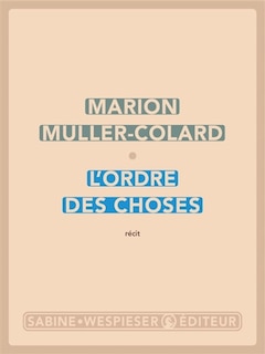 Front cover_L' ordre des choses