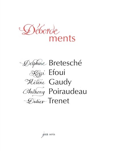 Front cover_Débordements