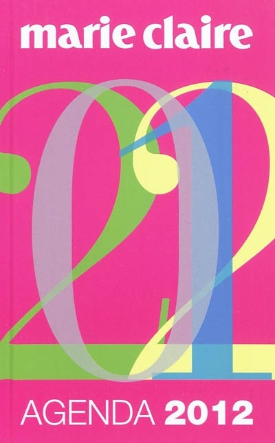 Front cover_Agenda 2012 Marie Claire