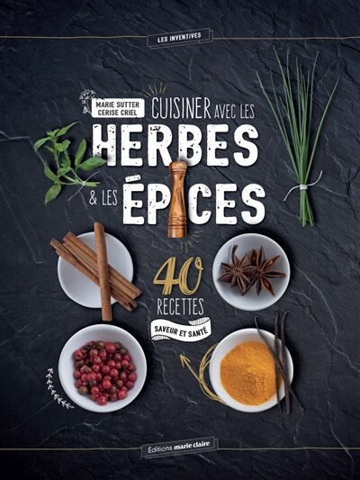 Couverture_Cuisiner avec les herbes & les épices