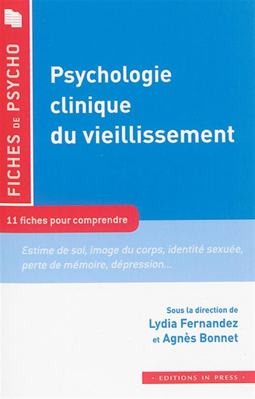 Front cover_Psychologie clinique du vieillissement