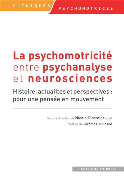 Couverture_La psychomotricité entre psychanalyse et neurosciences