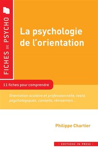Front cover_La psychologie de l'orientation