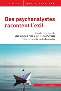 Front cover_Des psychanalystes racontent l'exil
