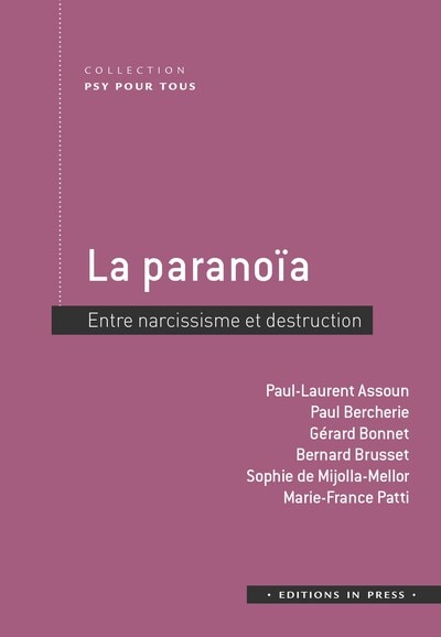 Front cover_La paranoïa