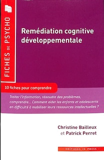 Couverture_Remédiation cognitive développementale