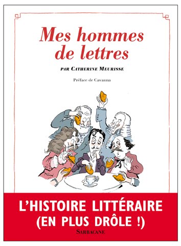 Front cover_Mes hommes de lettres : petit précis de littérature française