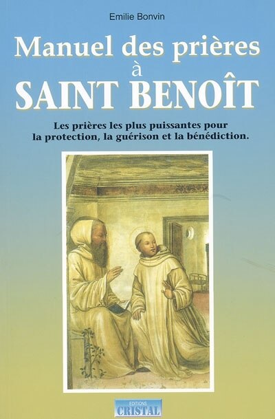Front cover_Manuel des prières à saint Benoît