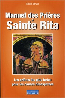 Front cover_Manuel des prières à sainte Rita