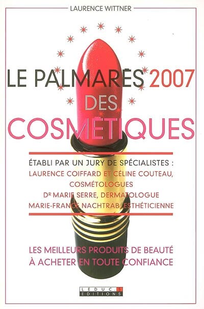 Front cover_Le palmarès 2007 des cosmétiques