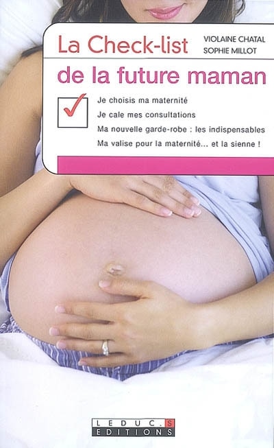 Front cover_La check-list de la future maman