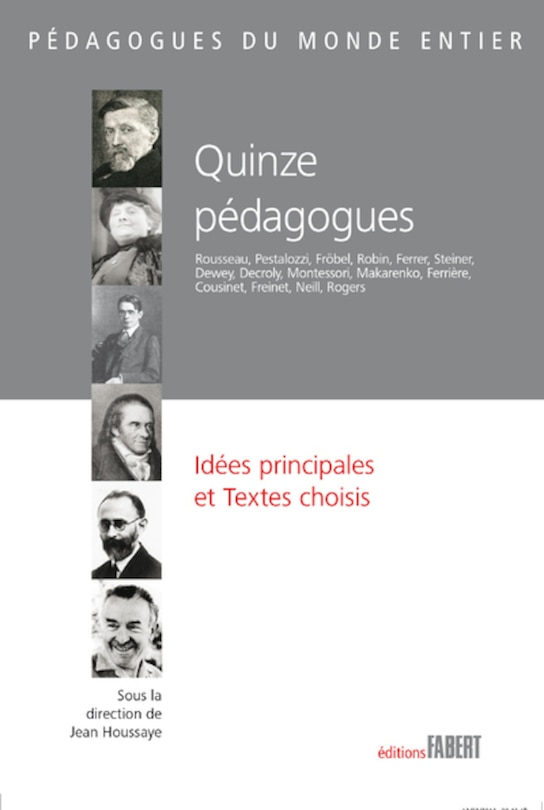 Front cover_Quinze pédagogues