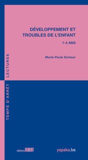 Front cover_Développement et troubles de l'enfant