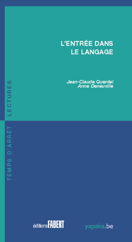 Front cover_L' entrée dans le langage
