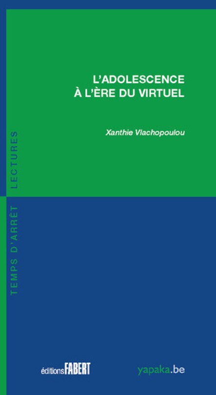 Front cover_L' adolescence à l'ère du virtuel