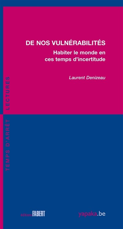 Front cover_De nos vuln&eacute;rabilit&eacute;s