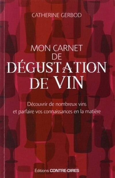 Front cover_Mon carnet de dégustation de vin