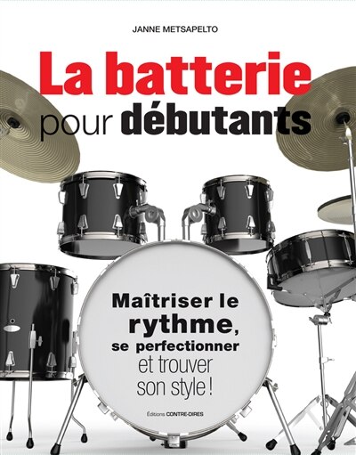 Couverture_La batterie pour débutants